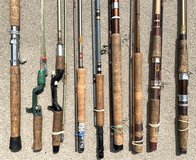 $10-$20ea Vintage 50s-70s Fishing Rods / Poles - Shakespeare Heddon Abu Garcia & more in Wheaton, Illinois