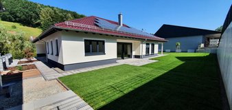 [ID: 2439] Knopp Labach - Bungalow with 4 bedr., 2 bathrooms, garage, yard, terrace in Ramstein, Germany