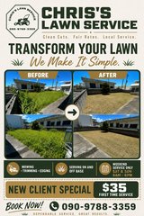Lawn Service in Okinawa, Japan