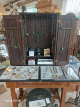 Oak Wall or Table Jewelry Cabinet in Fort Leonard Wood, Missouri