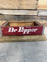 Dr. Pepper wooden crate in Kingwood, Texas