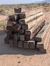 27 Used Railroad Ties in Alamogordo, New Mexico