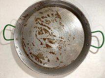 Paderno World Cuisine 18.25" Paella Pan - green Handles in Naperville, Illinois