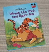 Vintage 1996 Disney Winnie the Pooh and Tigger Too Hard Cover Book in Shorewood, Illinois