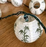 $10 for ALL - 4" paper Chinese Lantern party string Lights - THREE 8ft strings - 30 light total in Joliet, Illinois