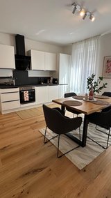 TLA in KTown City near train station: Modern 1 bedroom/1 bathroom apartment on 1st floor, availa... in Ramstein, Germany