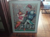Football art Size 34x26 in Yorkville, Illinois