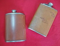 English liquor 8 oz flasks (2) in Okinawa, Japan