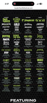 Louder than Life 2026 - 4 day wristband (for interested buyers) Sept 17-20 in Fort Campbell, Kentucky