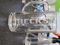 6 Becks Beverage Glasses like new condition in Ramstein, Germany