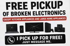 free pickup of Broken  Electronics in Ramstein, Germany