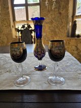 2 glasses and 1 vase in Ramstein, Germany
