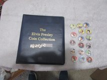 Elvin Pressley Coins with binder in Batavia, Illinois