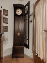 Antique grandfather clock in Ramstein, Germany