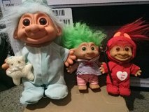 1990s Troll dolls in Beaufort, South Carolina