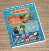 VeggieTales Triple Feature DVD S-Scared Neighbor Forgive 3 Movies in Plainfield, Illinois