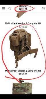 Tactical Taylor Rucksack Gen 3 in Camp Pendleton, California