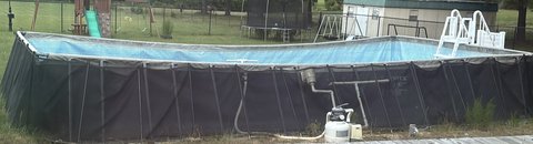 Above ground pool in Leesville, Louisiana