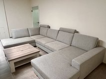 Sectional sofa w/coffee table in Ramstein, Germany