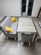 Dining Room Table w/bench & chairs in Ramstein, Germany