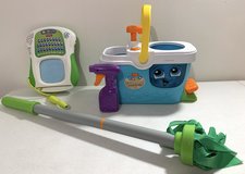 **$13 Takes BOTH* LeapFrog Scribble & Write *AND* Clean Sweep Learning Mop Caddy 3yrs+ in Joliet, Illinois