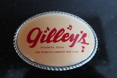Vintage Gilley’s Pasadena TX World Largest Nite Club Western Belt Buckle Country in Naperville, Illinois
