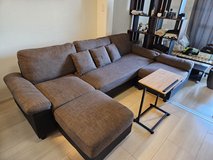 MOVING SALE – Large U-Shaped Sectional Sofa + Standing Desk | $655 OBO in Okinawa, Japan