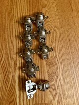 8 Blum hinges with 1 1/2” overlay in Bolingbrook, Illinois