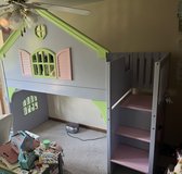 Twin Doll House Stair Step Loft Bed in St. Charles, Illinois