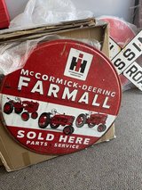 International Harvester Farmall Sign 36" x 36" in Fort Leonard Wood, Missouri
