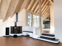 Spacious 4BR Top-Floor Apartment in Waldenbuch | Fireplace + Courtyard + Garage in Stuttgart, GE