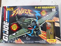G.I. JOE Sgt. Savage P-40 WARHAWK w/Fighter Pilot Figure Unopened 1994 Hasbro in Clarksville, Tennessee
