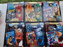 6 NIB Famous Covers 8-inch Posable Marvel Action Figure Toy Biz 1997-98 in Clarksville, Tennessee