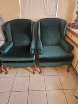 Two wingback chairs in Alamogordo, New Mexico