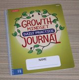 NEW Growth Mindset Daily Practice Journal for Grades 1-2 Spiral Bound Workbook in Oswego, Illinois