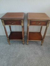 wonderful side tables refurbished with beautiful flowers in Alamogordo, New Mexico