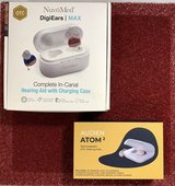 $40ea - New! OTC In Ear Hearing Aids - NuvoMed DigiEars Max -OR- Audien Atom 2 in Joliet, Illinois