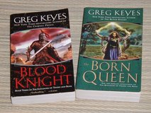 Set of 2 Fantasy Novel Books Blood Knight and The Born Queen The Kingdoms of Thorn and Bone in Plainfield, Illinois