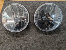 Truck-Lite 7" Round Led Headlight for Harley, Miata, Porsche, and Jeep Wrangler in Ramstein, Germany