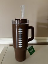 New 40 oz Stainless Steel Football Tumbler in Batavia, Illinois