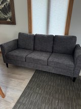 Grey couch in Naperville, Illinois