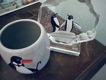 Penguin figurines in Joliet, Illinois