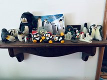 Penguin figurines in Joliet, Illinois