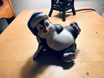 Penguin figurine in Plainfield, Illinois