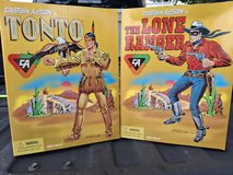 The Lone Ranger and Tonto Captain Action Figure Lot Of 2 | 12" Figures | NIB in Clarksville, Tennessee