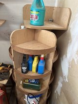 Custom Corner Shelf in Kingwood, Texas