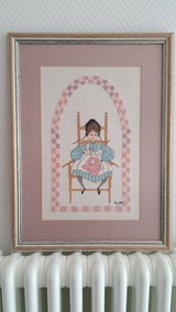 Knitter, Vintage Cross-Stitch in Ramstein, Germany