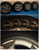 17" Audi Q3 Winter Wheels +Tires 215/65/17 in Stuttgart, GE