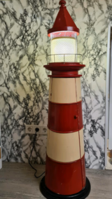 Retro "Lighthouse" with LED light 220 volt in Ramstein, Germany