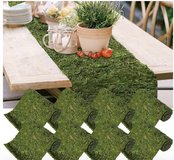 ?? Set of 10 Jutom Moss Table Runners – Wedding & Event Décor – $50 ?? in Naperville, Illinois